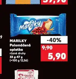 Kaufland Marilky polomáčené oplatky nabídka