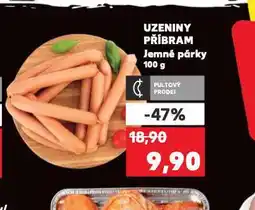 Kaufland Jemné párky nabídka