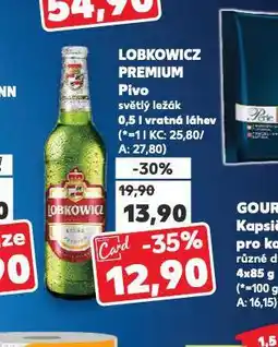 Kaufland Pivo lobkowicz premium nabídka