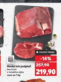 Kaufland Hovězí krk podlečí nabídka