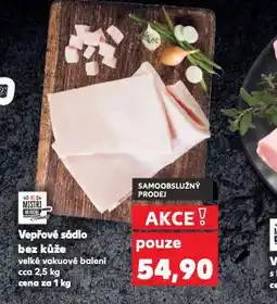 Kaufland Vepřové sádlo nez kůže nabídka
