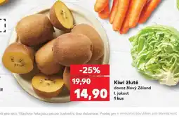 Kaufland Kiwi žluté nabídka
