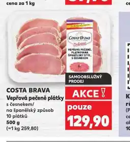 Kaufland Vepřová pečeně plátky nabídka