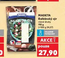 Kaufland Madeta balkásnký sýr nabídka