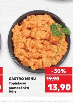 Kaufland Topinková pomazánka nabídka
