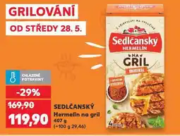 Kaufland Ysedlčanský hermelín na gril nabídka