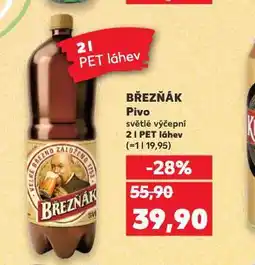 Kaufland Pivo březňák nabídka