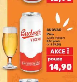 Kaufland Pivo budvar nabídka