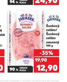 Kaufland Šunkový salám zauzený nabídka