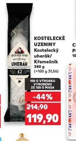 Kaufland Kostelecký křemešník nabídka