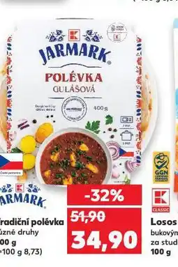 Kaufland Tradiční polévka nabídka