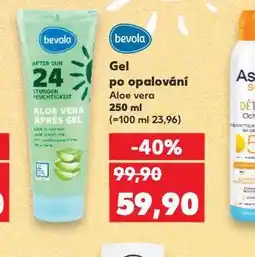 Kaufland Bevola gel po opalování nabídka