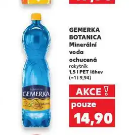 Kaufland Gemerka botanica ochucená nabídka
