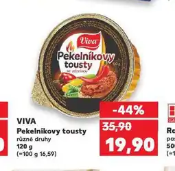 Kaufland Viva pekelníkovy tousty nabídka