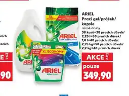 Kaufland Ariel prací prostředek nabídka