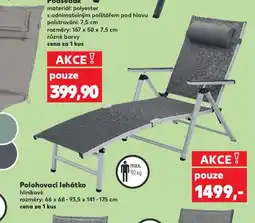 Kaufland Polohovací lehátko nabídka