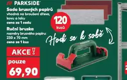 Kaufland Sada brusných papírů nabídka