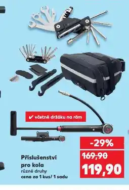 Kaufland Příslušenství pro kola nabídka