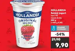 Kaufland Hillandia selský jogurt nabídka