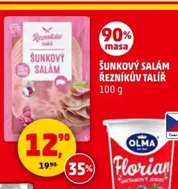 Penny Market Šunkový salám řezníkův talíř nabídka
