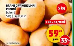 Penny Market Brambory konzumní pozdní nabídka