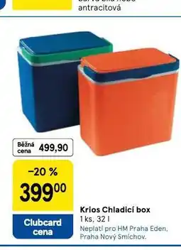 Tesco Krios chladicí box nabídka