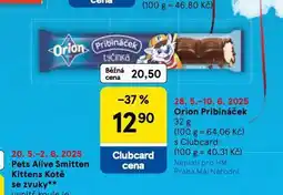 Tesco Orion pribináček nabídka