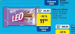 Tesco Milka leo tyčinka nabídka