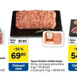 Tesco Kuřecí mleté maso nabídka