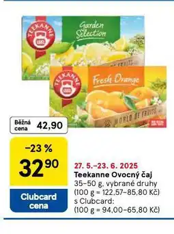 Tesco Teekanne ovocný čaj nabídka