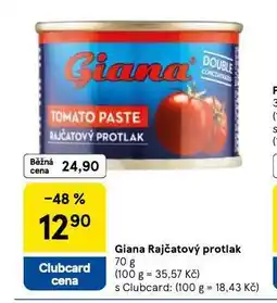 Tesco Giana rajčatový protlak nabídka