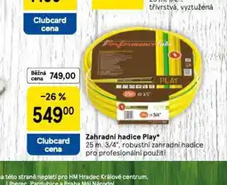 Tesco Zahradní hadice nabídka