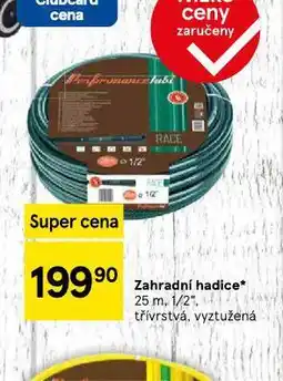 Tesco Zahradní hadice nabídka