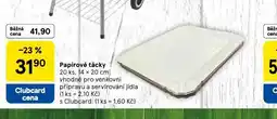 Tesco Papírové tácky nabídka