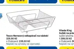 Tesco Nerezový odkapávač na nádobí nabídka