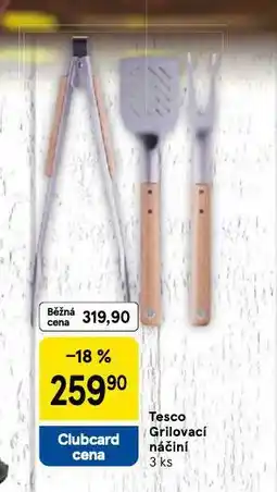 Tesco Grilovací náčiní nabídka