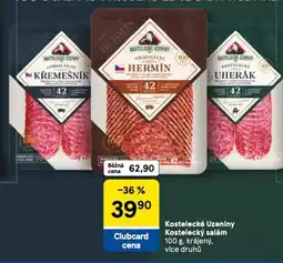 Tesco Kostelecký salám nabídka