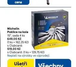 Tesco Michelin poklice na kola nabídka