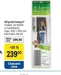 Tesco Síť proti hmyzu nabídka
