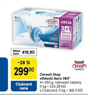 Tesco Ceresit stop vlhkosti aero 360° nabídka