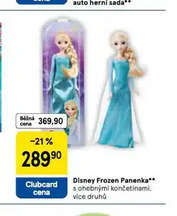 Tesco Disney frozen panenka nabídka