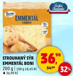 Penny Market Strouhaný sýr emmentál boni nabídka