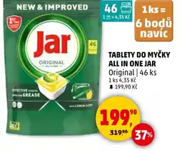 Penny Market Tablety do myčky all in one jar nabídka