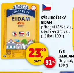 Penny Market Sýr jihočeský eidam nabídka