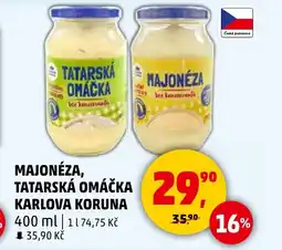 Penny Market Majonéza, tatarská omáčka karlova koruna nabídka
