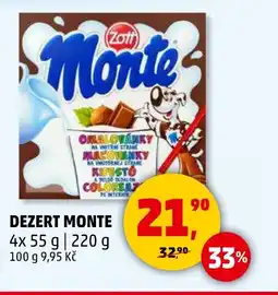 Penny Market Dezert monte nabídka