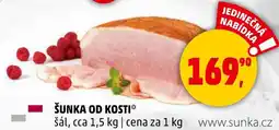 Penny Market Šunka od kosti nabídka