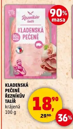 Penny Market Kladenská pečeně řezníkův talíř nabídka