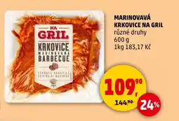 Penny Market Marinovavá krkovice na gril nabídka
