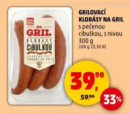 Penny Market Grilovací klobásy na gril nabídka